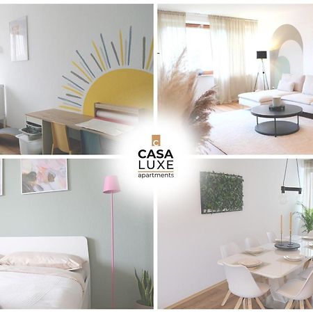 Casa Luxe - 120Qm - Zentral - Familienfreundlich - Parkplatz - 5Km Zum Legoland Apartment Gunzburg Bagian luar foto